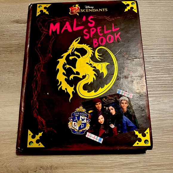 Other | Disney Descendants Mals Spell Book | Poshmark